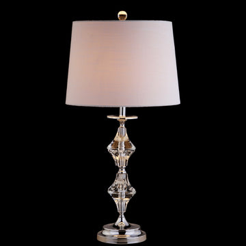 Madison 27.5" Crystal LED Table Lamp - JONATHAN Y